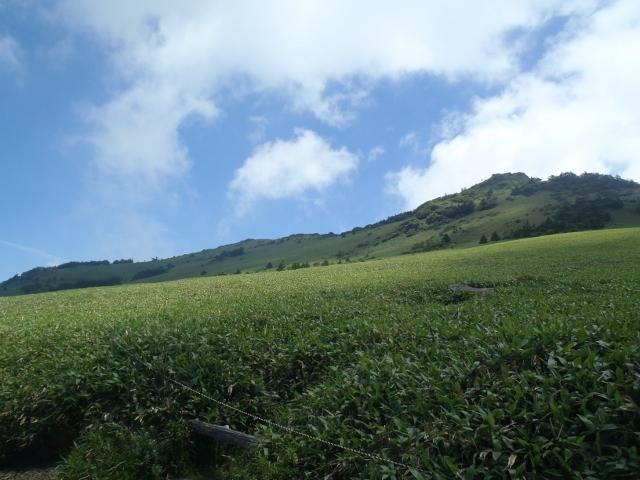 左が瓶ヶ森（女山）右が男山